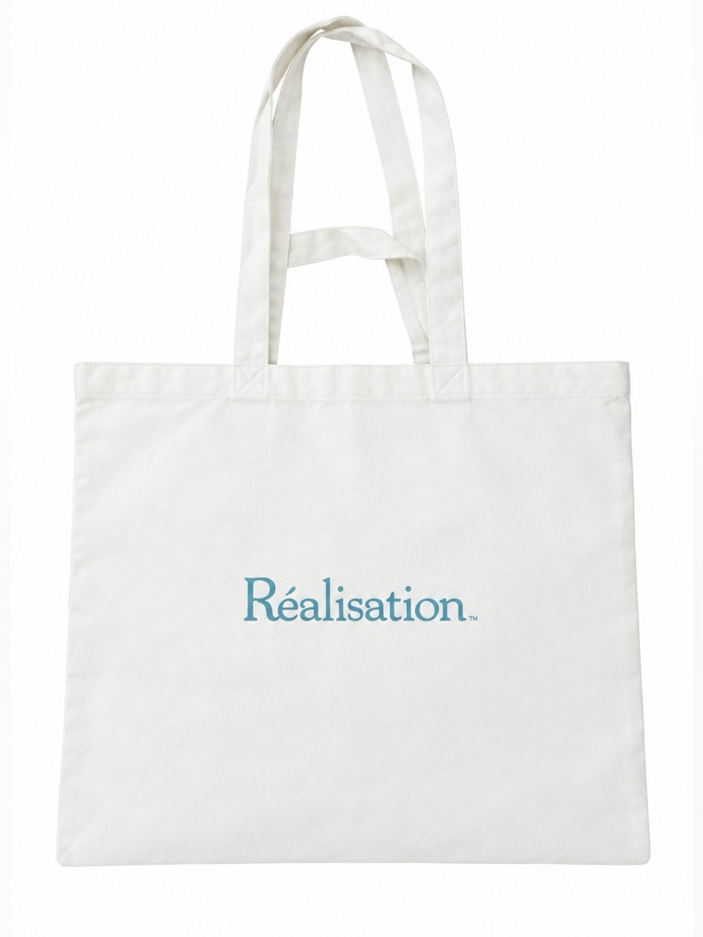 NEW Realisation Par White Canvas Tote Bag